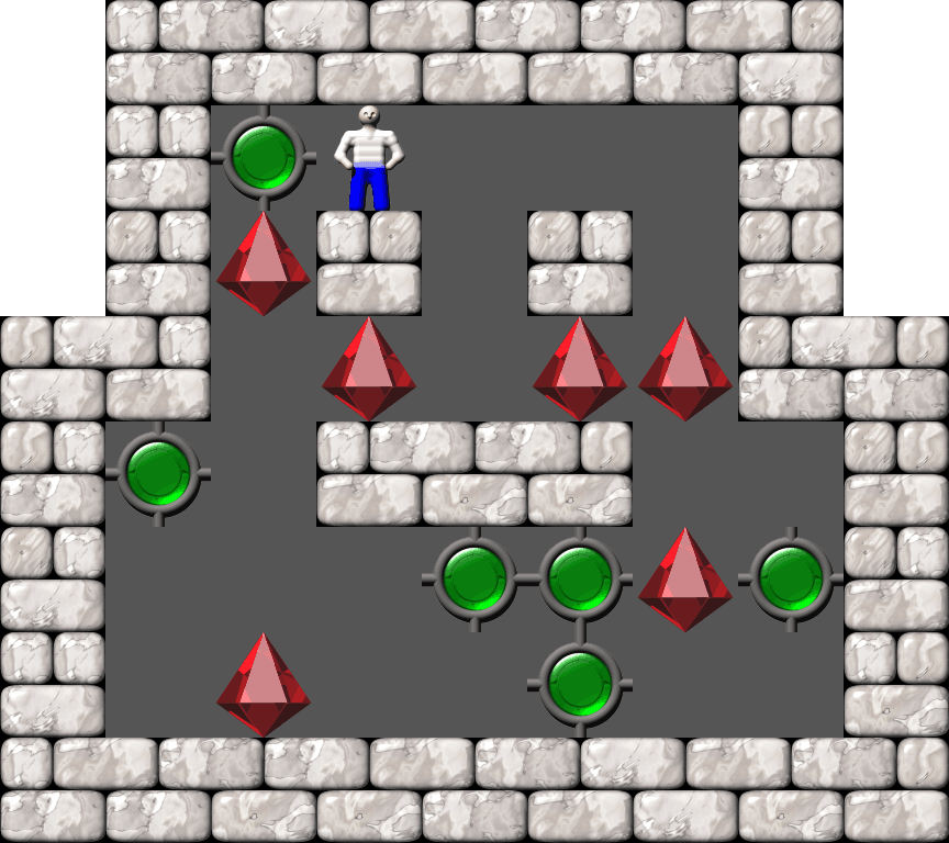 Sokoban Yasgood 2 level 233